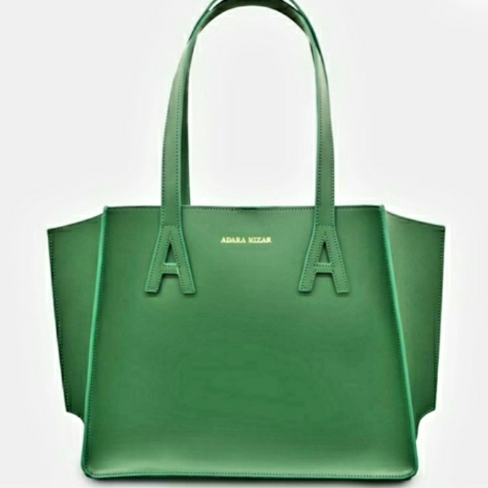 NEW Adara Mizar Misha Tote - Forest Green